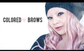 How-To: Colored Cosplay Eyebrows