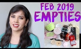 Project Pan II: February 2019 Beauty Empties