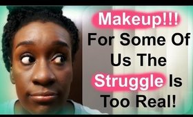 Makeup Non-Tutorial : Simple Beginner 10 Minute Everyday Makeup Look-Nappy Fu-lery