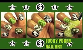 LUCKY POKER NAIL ART