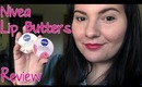 Review: Nivea Lip Butters (Raspberry Rosé Kiss,Vanilla & Macadamia Kiss)