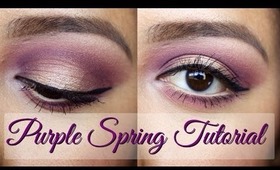 Pretty Purple ✿ Spring 2014 Tutorial #1