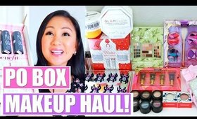 HUGE HOLIDAY MAKEUP HAUL!  PO BOX HAUL!