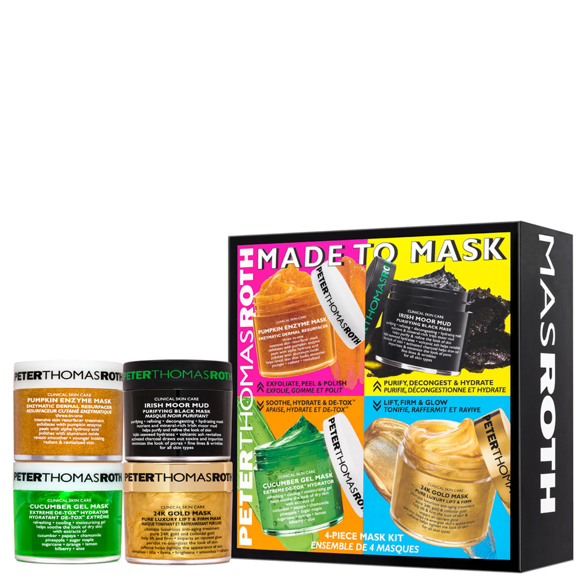 Peter Thomas Roth Made To Mask 4-Piece Mask Kit alternative view 1 - product swatch.