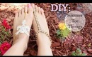 DIY: ☀ Summer Toe Thongs {Lace & Macramé}