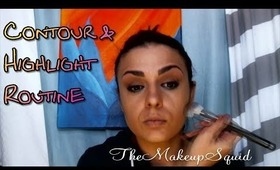 Contour and Highlight Routine { The Makeup Squid }