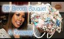 Wedding Series:  DIY Brooch Bouquet and Giveaway