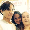 Me and my bff's at my communion