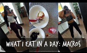 What I Eat in a Day | MACROS