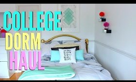 BACK To School College Dorm Room HAUL !!