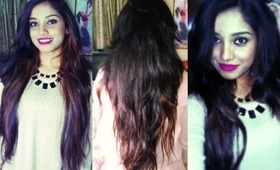 abHair Clip in human hair extensions review and tutorial. (how to add volume to your hair)
