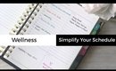 Simplify Your Schedule Ft. The Simplified Planner | Minimalism