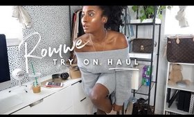 Romwe Try On Haul | 2018