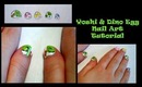 ~Yoshi Nail Art Tutorial~Super Mario Brothers~Nerdy Gamer Nails~