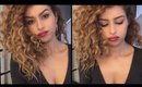 Tuto makeup contour, anti-cerne , highlight , cils volumineux, eye-liner.Mon maquillage NEDJMAONLINE
