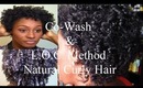 Natural Hair Co-Wash & Moisturizing Routine/Demo |SHLINDA1