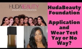 HudaBeauty #FauxFilter Foundation? Yay or Nay??