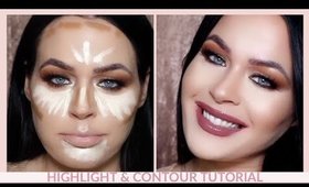 Amazing NEW Drugstore Highlight & Contour Tutorial l NYX Can’t Stop Won’t Stop