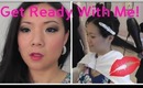 Get Ready With Me Music Performance (Makeup Hair Nails) - Re-uploaded