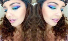 COLORFUL EYES for a Summer Night Out! | UD Electric Palette