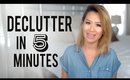 How To Organize & Declutter in 5 Minutes | ANN LE
