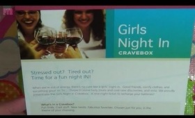 ★ Cravebox 'Girls Night In' 2013 Unboxing ★