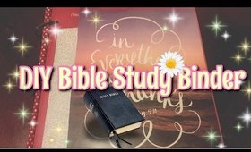 New DIY Bible Study Binder