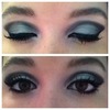 tapered smokey eye