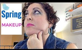 Spring Makeup Using Bright Colors