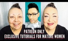 Simple and Quick Makeup Tips for Mature Women LIVE! Exclusively for my Patron Fans