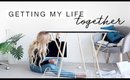 Getting My Life Together | New Desk & Organizing my Office