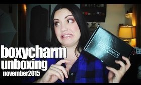 BOXYCHARM UNBOXING November 2015