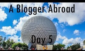 Orlando Florida Holiday vlog Day 5 Disneyworld Epcot