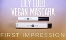 Lily Lolo VEGAN Mascara: First Impression | Ashley Morganic