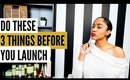 3 Things Before you Launch | How to Start an Online Boutique (Part I)