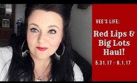 Red Lips & Big Lots Haul | MISSVERONYKA