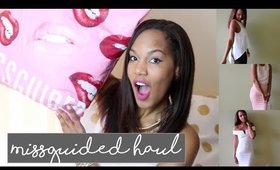 HOLIDAY OUTFITS Missguided Try-On Haul ◌ alishainc