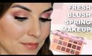 Blush Spring Makeup Look | Bailey B.