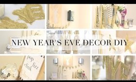 HOW TO: New Years Eve Party DIY Decor