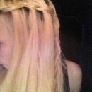 blind attempt at waterfall braid!
