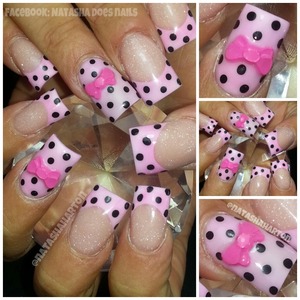 who doesn't love pink, polka dots and bows?!