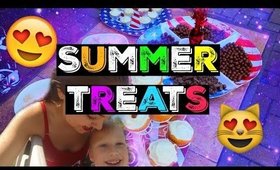 Summer Treats and Snacks! Summer Party Treats!