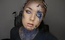 Medusa Turning Into Stone Make Up Tutorial-31 Days Of Halloween
