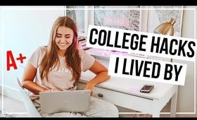 10 College Life Hacks That Saved Me in College | Morgan Yates