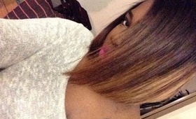 Coloring My Ombre Bob|Sensations By Shaq Mayvenn Hair
