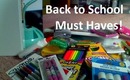 Back to School Must Haves 2013