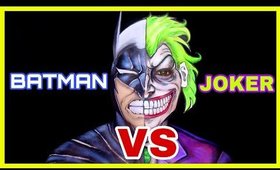 Batman VS Joker | Halloween Makeup Body Paint