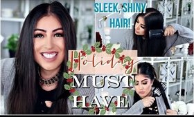 Holiday Gift Idea & Must Have: Sleek, Shiny Hair!