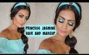 Princess Jasmine Hair and Makeup Tutorial ♥
