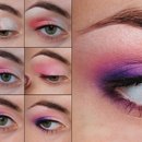 Pink Shadow Eye Makeup